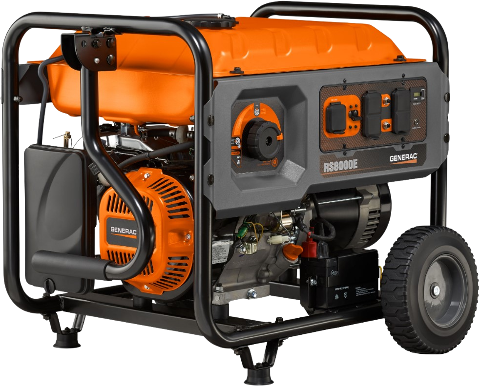 Generac generator 8000w deals
