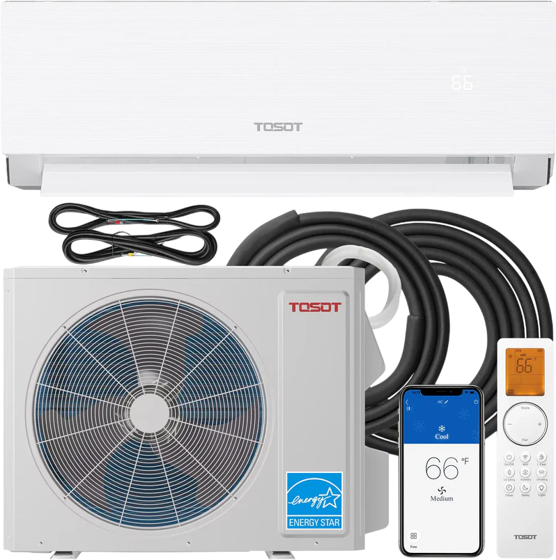 Tosot Aoraki Mini-Split Air Conditioner Heat Pump WiFi 24,000 BTU