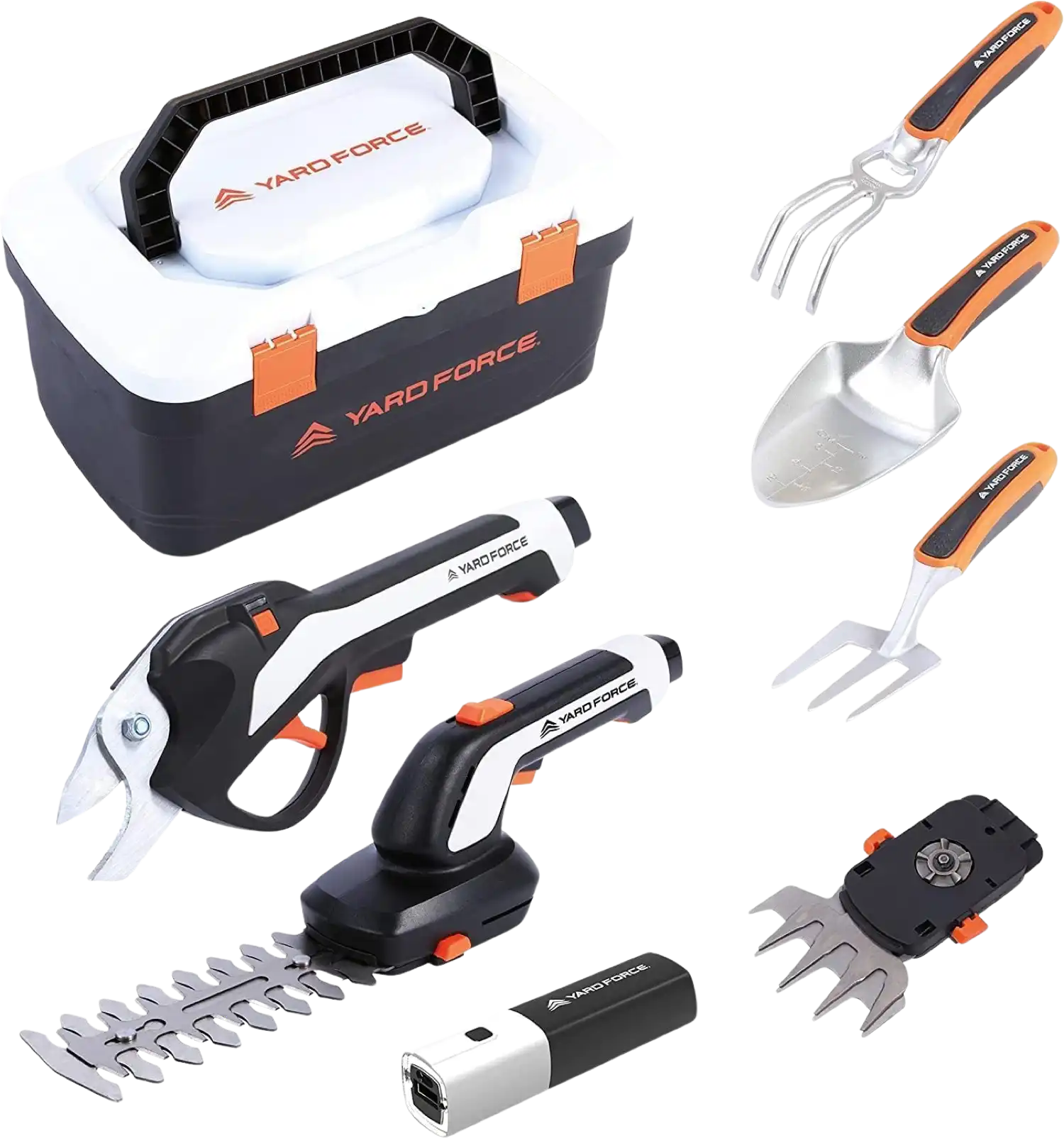 black and decker garden tool set Yard Force Vita 4v Multi-Tool Gardening Kit with Portable Toolbox & Li – FactoryPure