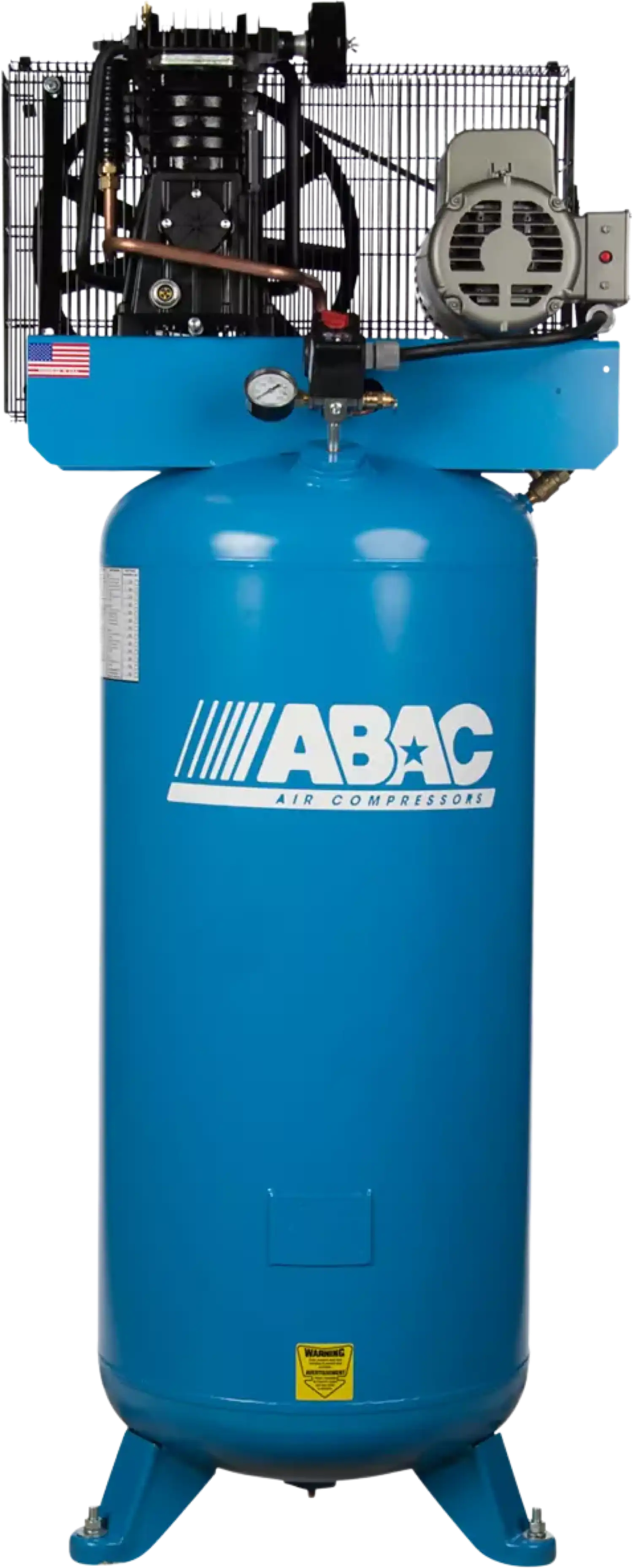 ABAC AB5-2160V4 Air Compressor 5HP 175PSI 60 Gallon Two-