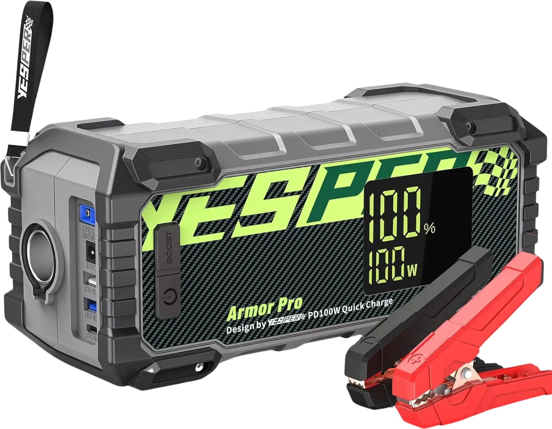 Yesper ARMOR-PRO Jump Starter Battery Pack Power Bank