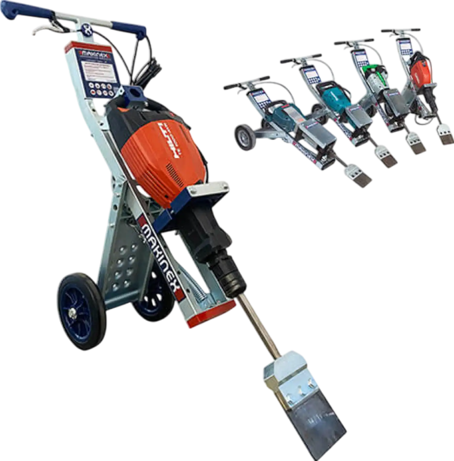 トミルユーグ Makinex JHT-U-2 Jackhammer Trolley New – FactoryPure