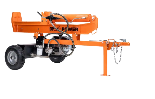 40-Ton 7 HP 208cc Certified Commercial Horizontal Kinetic Log Splitter with  Kohler Engine & 1-Sec Cycle Time