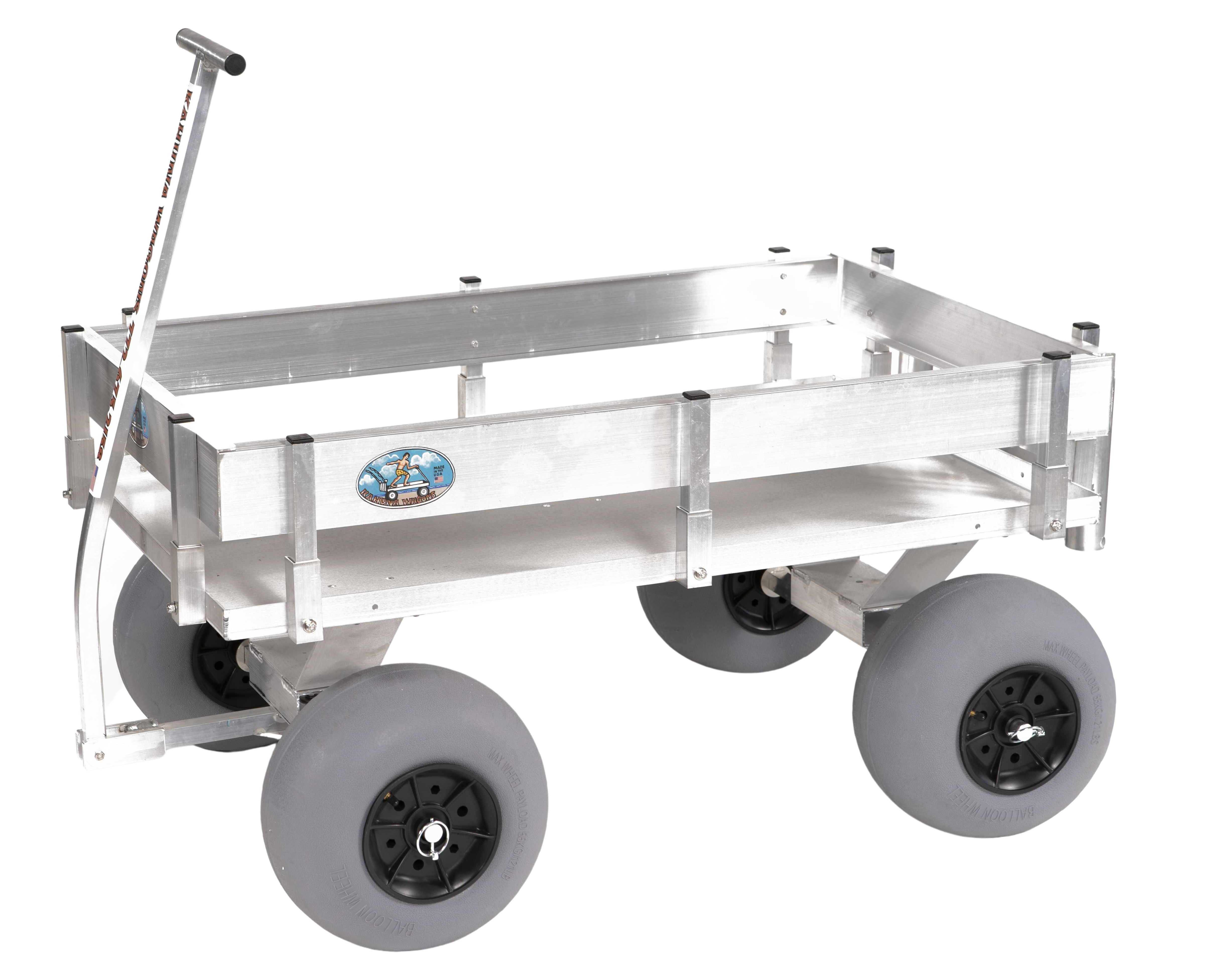 big kahuna fishing net Alumacart Big Kahuna Beach & Fishing Wagon