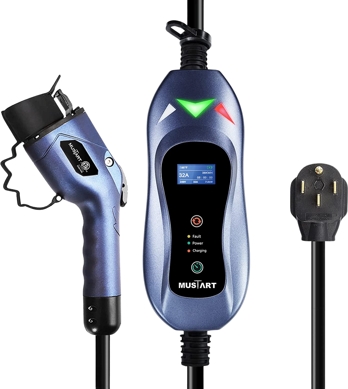 Mustart Power Level 2 EV 32A 25 Cable Adjustable NEMA 14 50 Portable mustart-power-level-2-ev-32a-25-cable-adjustable-nema-14-50-portable