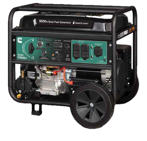 Electric start discount portable generator