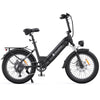 isinwheel U8 Electric Bike for Adults - Black (side view)