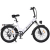 isinwheel U8 Electric Bike for Adults - White (side view)