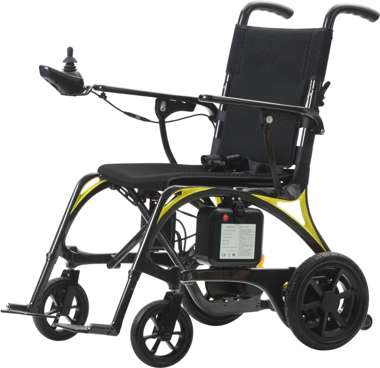 Alton Culver Leopard Electric Wheelchair Carbon Fiber Ultralight 12 Mile Range 3.75 MPH 24V 500W New