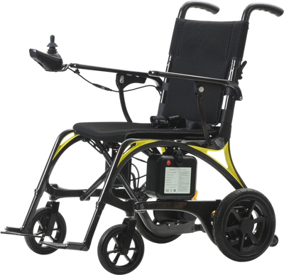 Alton Culver Leopard Electric Wheelchair Carbon Fiber Ultralight 12 Mile Range 3.75 MPH 24V 500W New