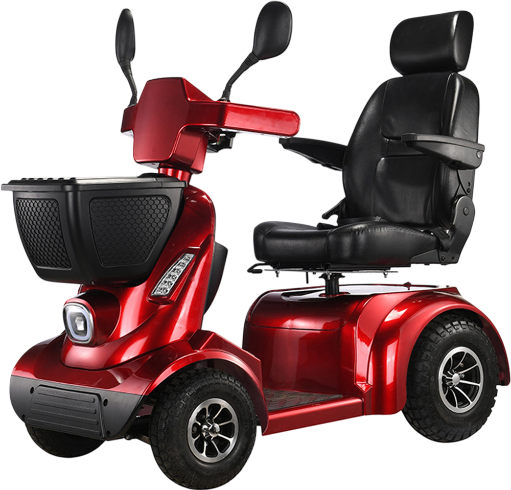 NINA Heavy-Duty All-Terrain Mobility Scooter – Dual Battery, Long Range, 800W Power