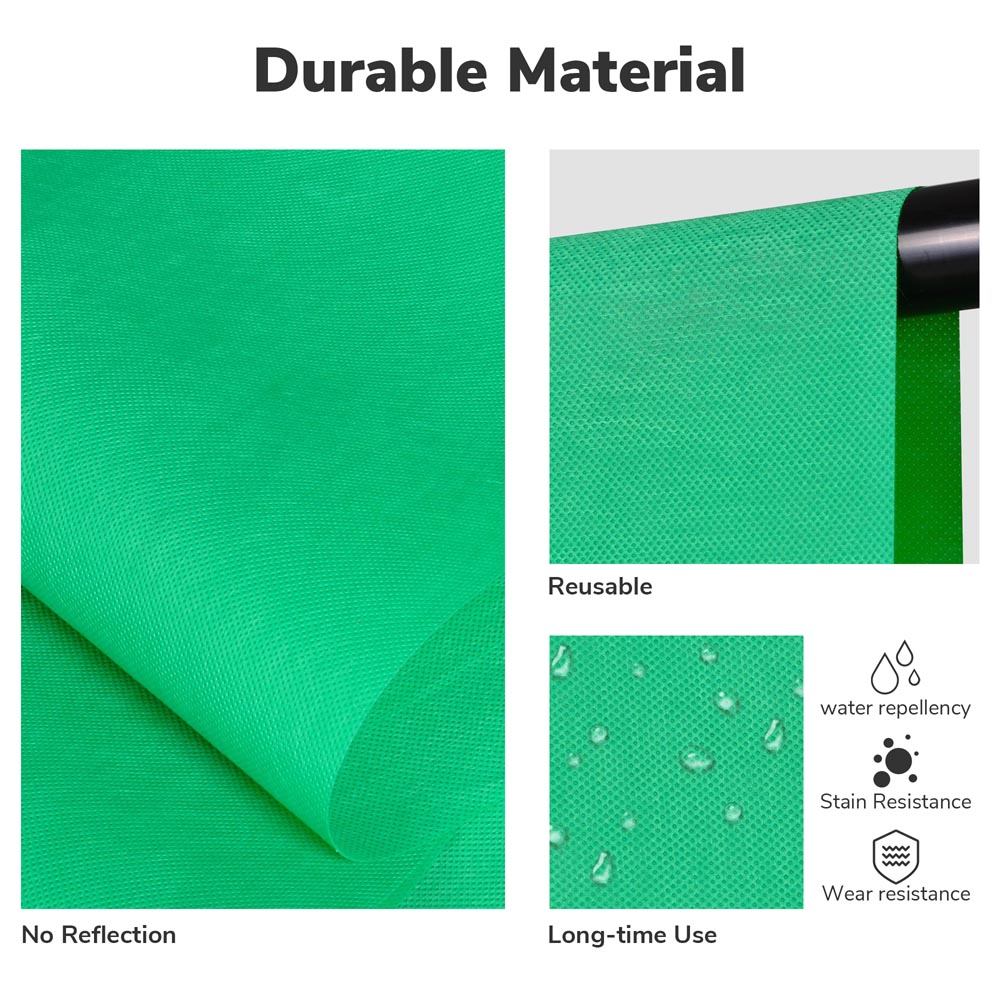 Yescom Photography Backdrop 6.6'x5.2' Green New