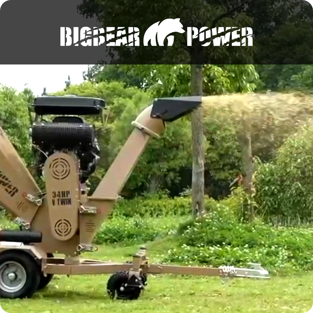 BigBear Power BBC72 Tornadic Wood Chipper 7