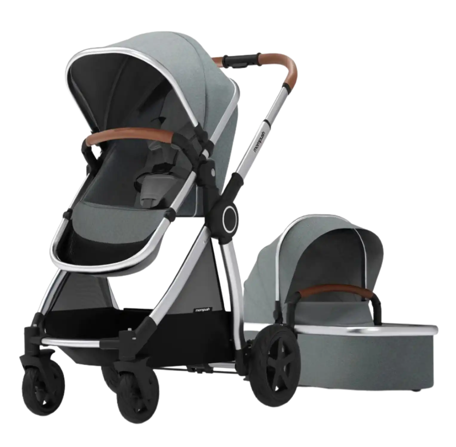 Mompush Ultimate 2 Bassinet Compact Self Standing Fold Mompush Ultimate 2 Bassinet Compact Self Standing Fold