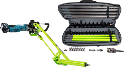 MiniTrencher SB431e SiBore Drill Full Package Boring Auger Battery Powered New