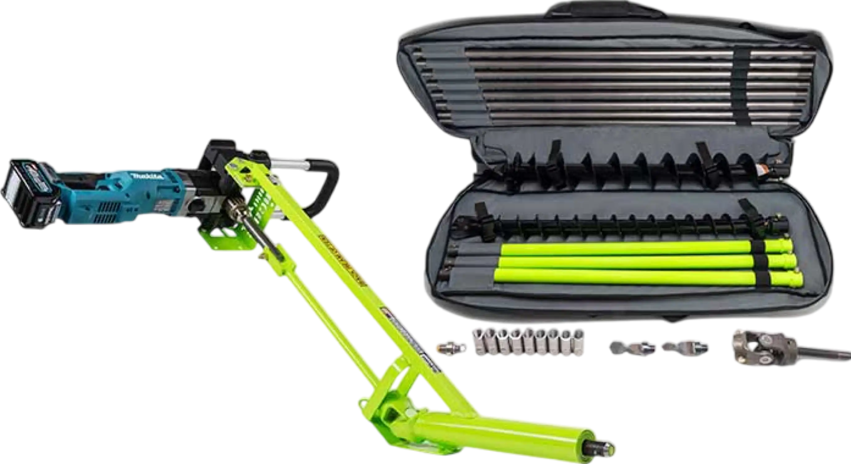 MiniTrencher SB431e SiBore Drill Full Package Boring Auger Battery Powered New
