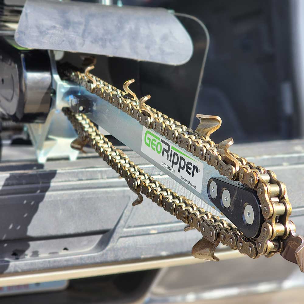 MiniTrencher GeoRipper Trencher 2-Stroke Engine 20-In. Max Depth New