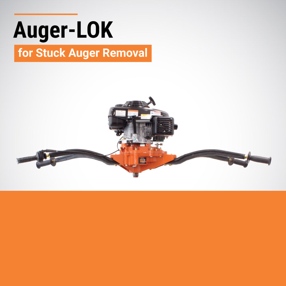 Brave Two-Man Auger 7/8 in. Square Connection 5.5 HP Honda GXV160 Engine BRPA270H New