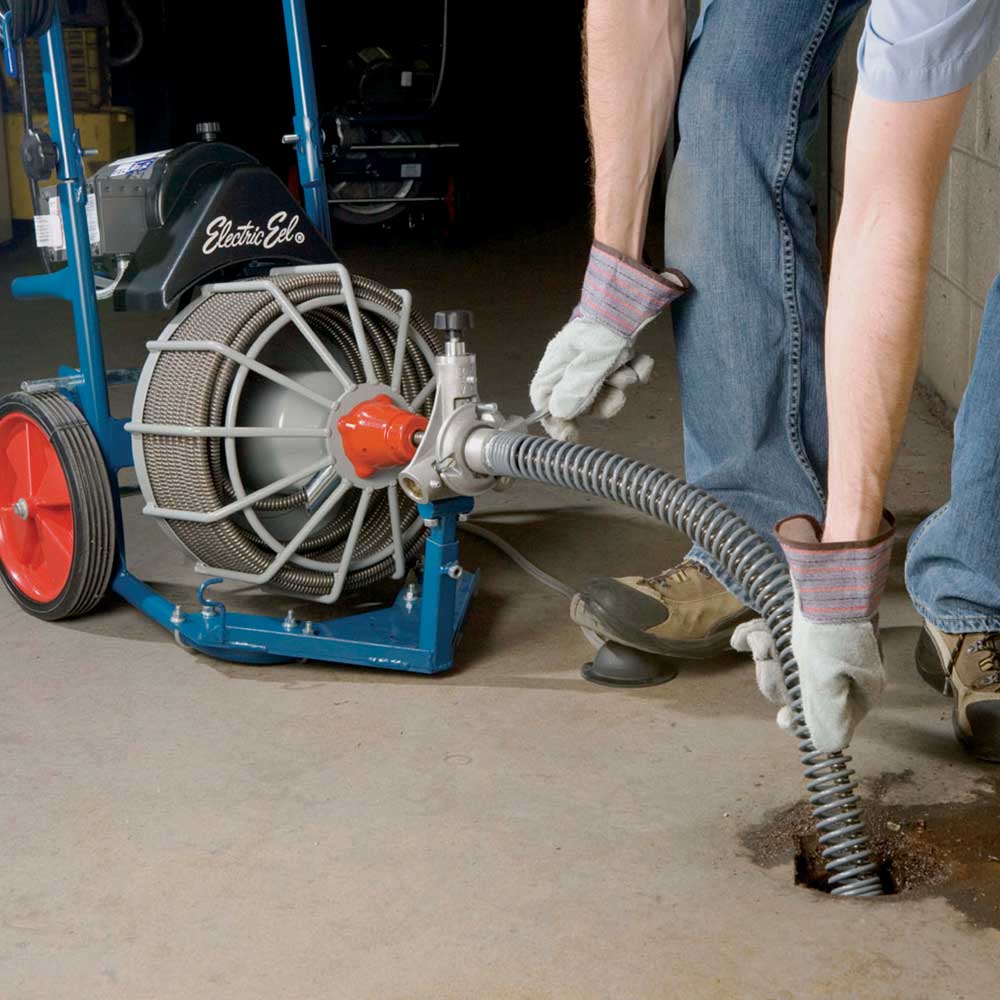 Electric Eel Z5-AF Drain Cleaner 1/2 in. x 75 ft. 1/3 HP Auto Feed Complete Kit New