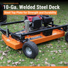 Brave Finish Cut Pull-Behind Mower 60 in. Deck 25 HP Honda GXV630 Engine Electric Start New