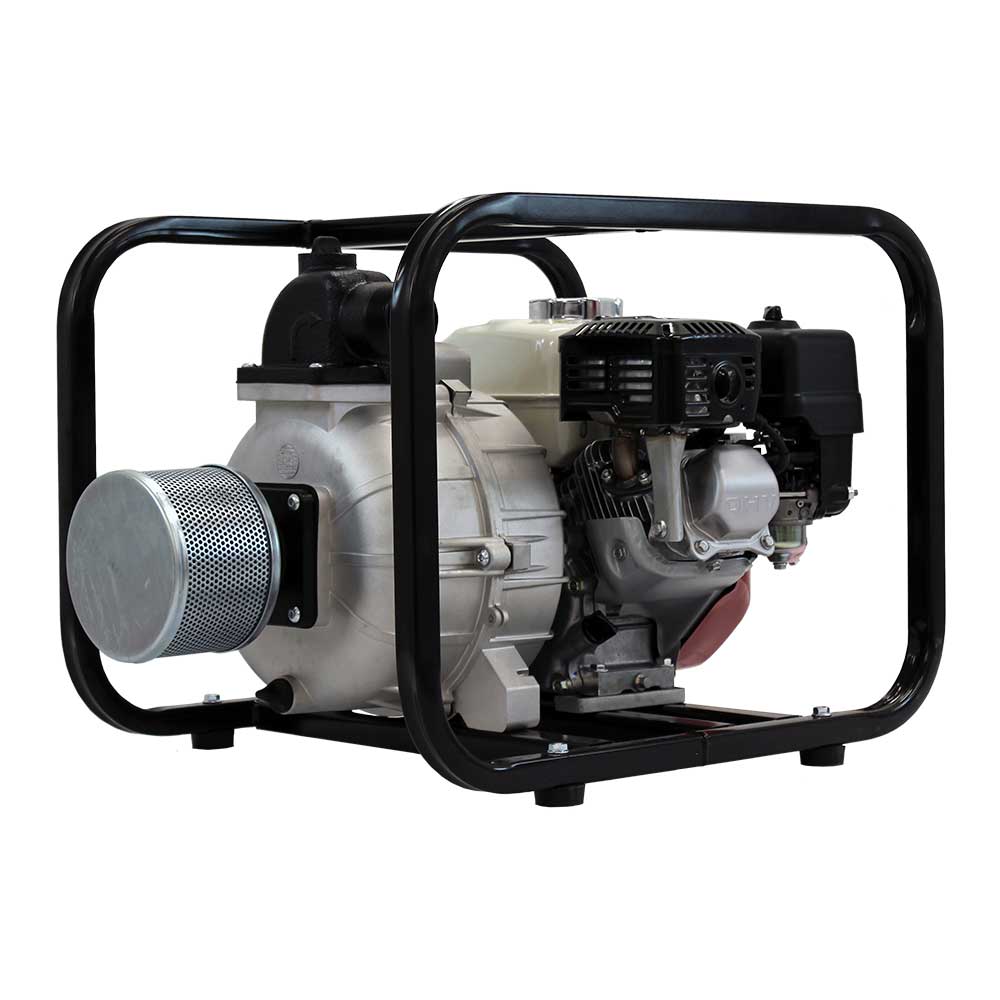 Brave Hi-Pressure Water Pump 120 GPM 2 in. Threaded Shaft 196cc Honda GX200 Engine New