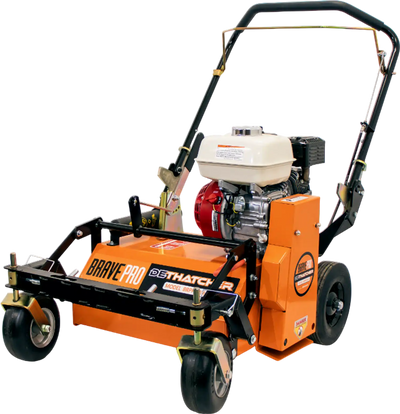 Brave U Turn Power Rake Dethatcher 20 in. Width Honda GX160 Engine New