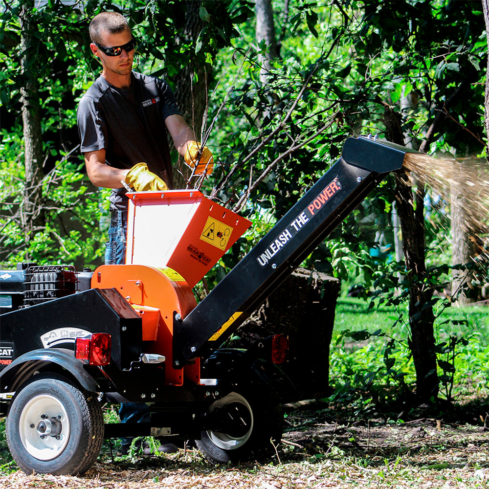 Bear Cat CH4420 Chipper 4" 13 HP Briggs & Stratton Engine Road Towable New