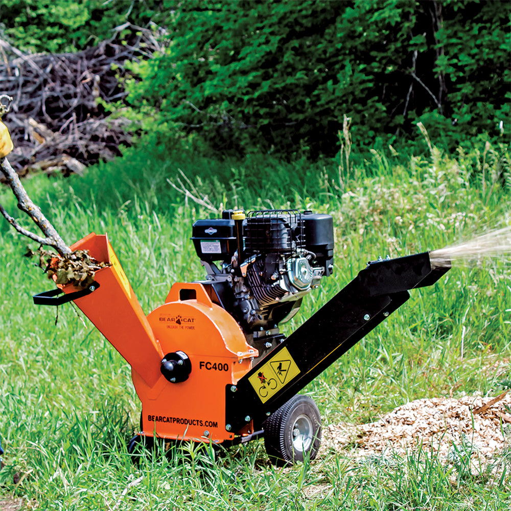 Bear Cat FC400 Chipper 4" 13 HP Briggs & Stratton Engine New
