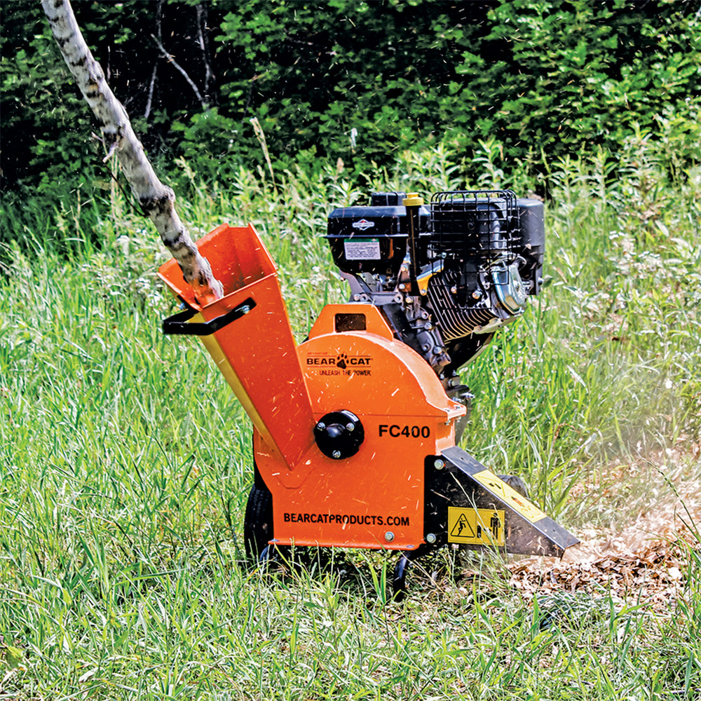 Bear Cat FC400 Chipper 4" 13 HP Briggs & Stratton Engine New