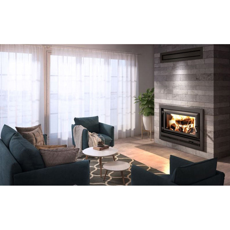 Ventis HE275CF Fireplace Insert Wood Burning 2.5 Cubic Foot 80,000 BTU 2,200 Sq. Ft New
