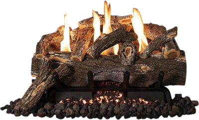 Grand Canyon Vent-Free Log Set Weathered Oak 10-Piece New