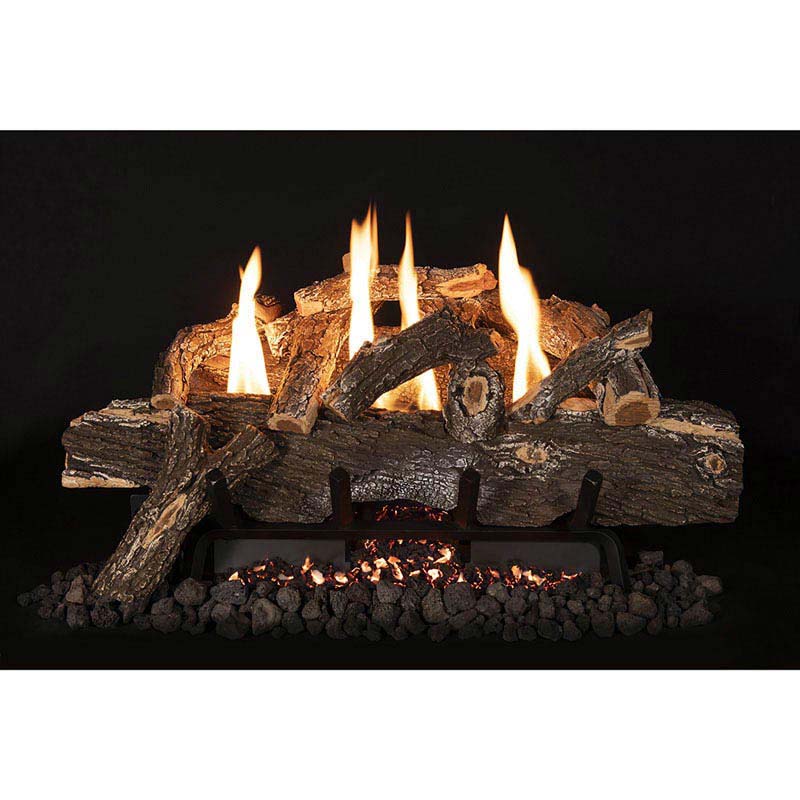 Grand Canyon Vent-Free Log Set Weathered Oak 10-Piece New
