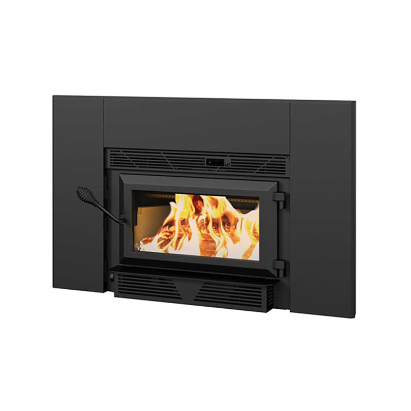 Ventis HEI90 Fireplace Insert Wood Burning 90 CFM 45,000 BTU 1,200 Sq. Ft New