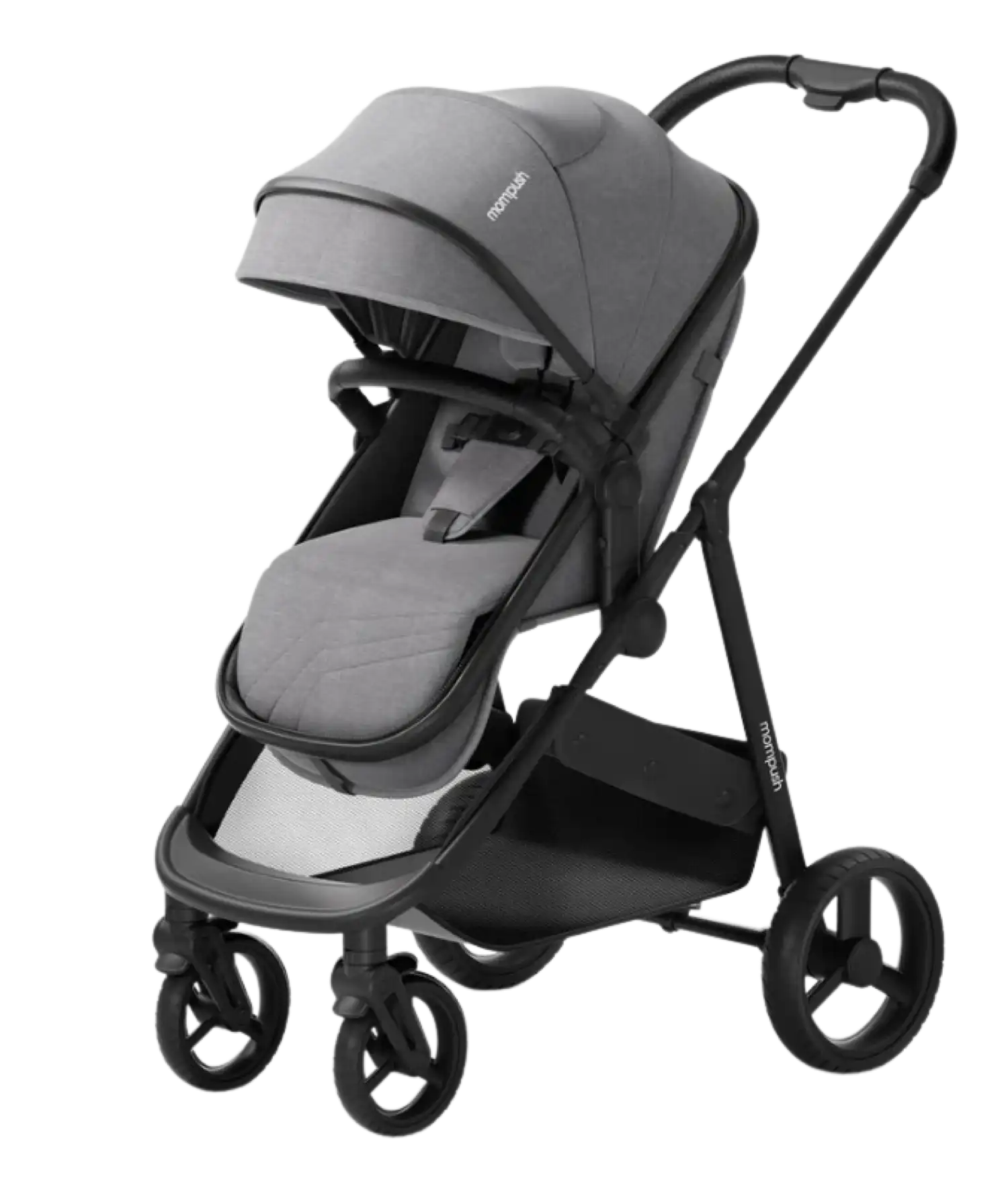 stroller with car seat and bassinet Mompush Wiz Bassinet Full Recline Fold Reversible Seat UPF50+ Canopy S – FactoryPure