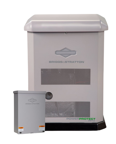 Briggs & Stratton 040742 Power Protect 13kW Standby Generator LP/NG with 100 Amp 16 Circuit Automatic Transfer Switch New