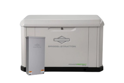 Briggs & Stratton 040753 Power Protect 18kW Standby Generator LP/NG with 200 Amp Automatic Transfer Switch and Symphony Choice Kit New