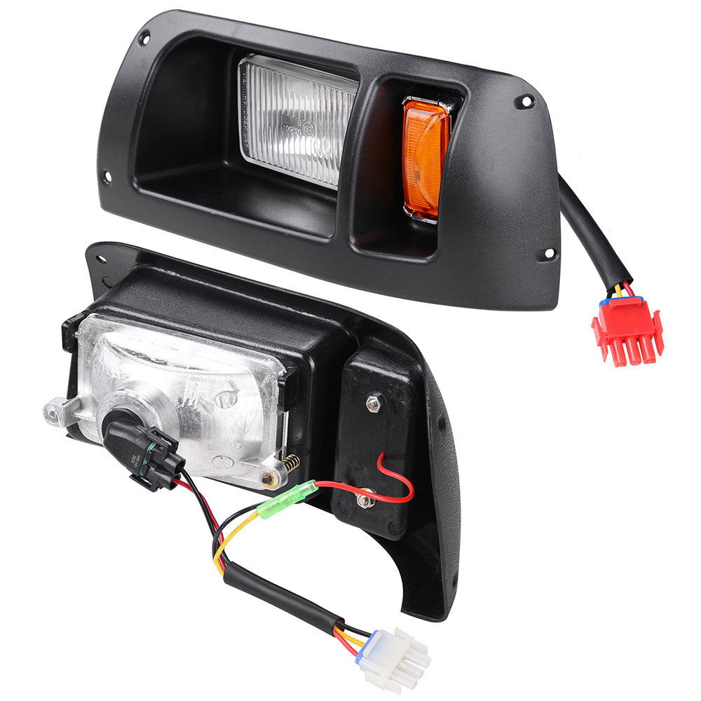 Yescom Golf Cart Halogen Headlight & LED Tail Light Kit for Club Car 12V 27W New