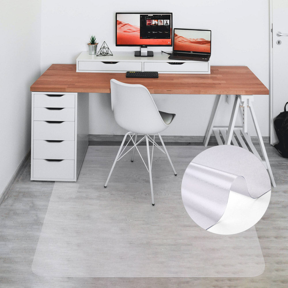 Yescom Office Chair Mat 60x46 for Hardwood Floor - 1/8" Thick New
