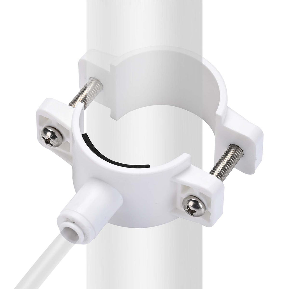Yescom Drain Saddle Clamp with 1/4" Quick Connect Fitting 10-Piece New