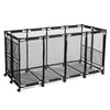 Yescom Pool Toy Storage Bin Mesh Rolling Cart Steel New