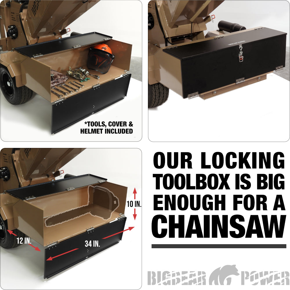 BigBear Power BBC62 Tornadic Wood Chipper 6