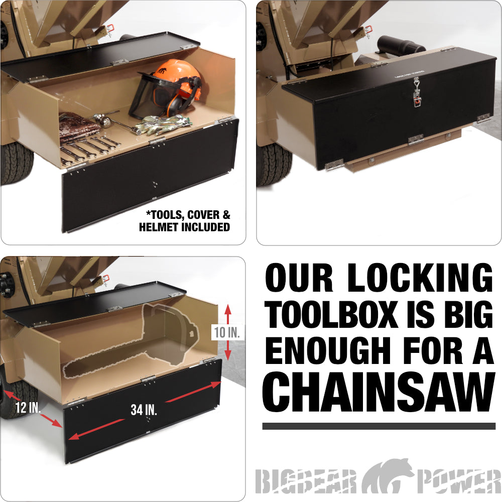 BigBear Power BBC72 Tornadic Wood Chipper 7