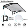 Yescom Door & Window Poly Awning Canopy 40"x40" 2-Pack New