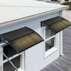 Yescom Door & Window Poly Awning Canopy 40"x40" 2-Pack New