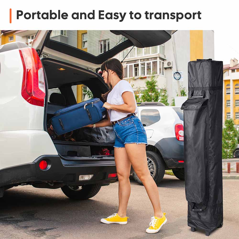 Yescom Canopy Storage Bag w/ Wheels 11x11x63" for 10x10 New