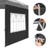 Yescom Canopy Tent Wall with Windows 1080D 9.6x6.7ft Blue 1pc New