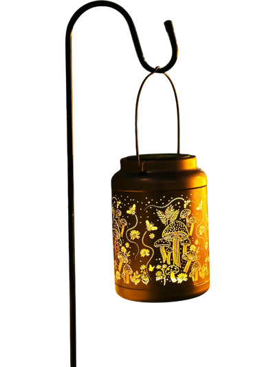 Yescom Outdoor Solar Lantern Waterproof 2ct/pk New