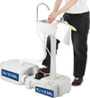 Yescom Foot Pump Hand Washing Station 4.5Gal 6.3Gal Waste Water Tank New