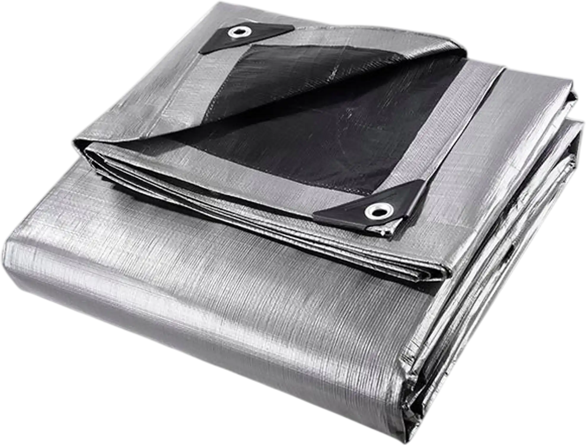Yescom Heavy-Duty Poly Tarp 18'x24' Silver New