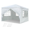 Yescom Outdoor Wedding Party Tent 10' x 10' 4 Sidewalls New